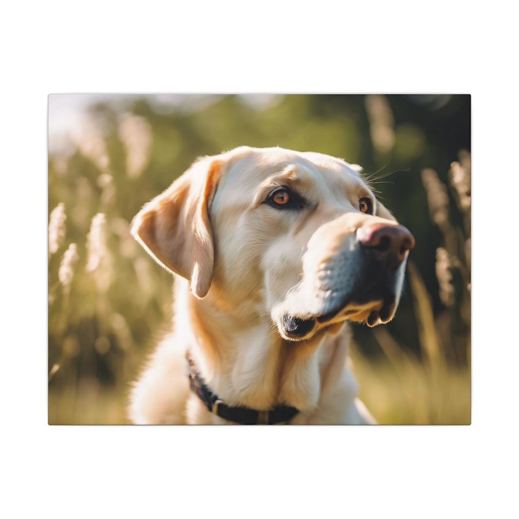 Yellow Labrador Canvas Wall Art, Dog Lover Gift, Home Decor, Pet Memorial, Unique Art Print, Nature Photography