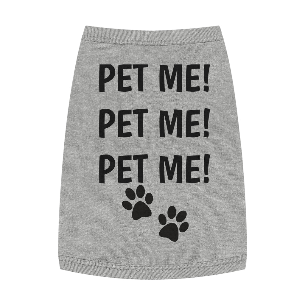 Pet Tank Top, Cute Dog Shirt, Puppy Outfit, Pet Gift, Dog Fashion, Pet Apparel, Summer Pet Wear, Funny Pet Clothing