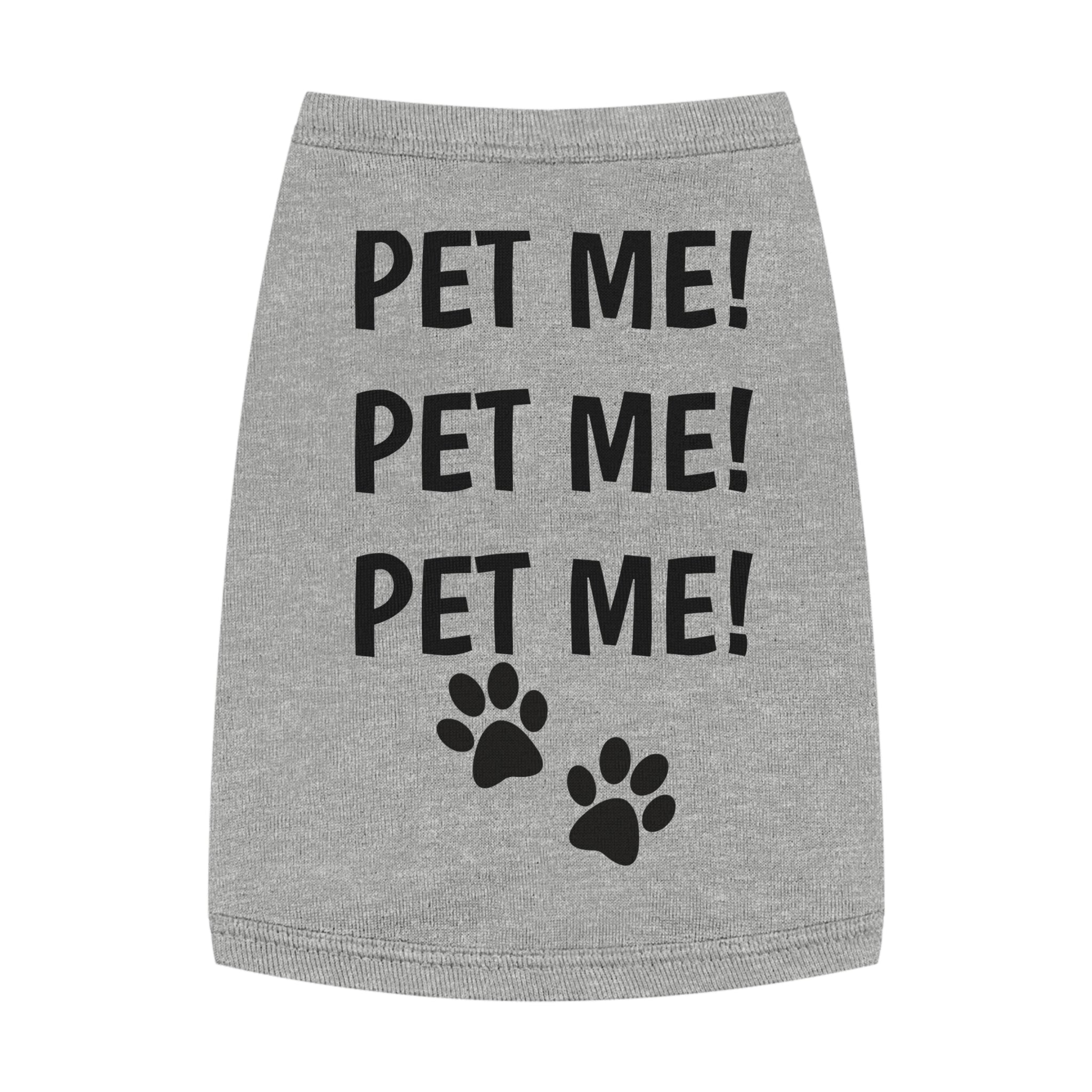 Pet Tank Top, Cute Dog Shirt, Puppy Outfit, Pet Gift, Dog Fashion, Pet Apparel, Summer Pet Wear, Funny Pet Clothing