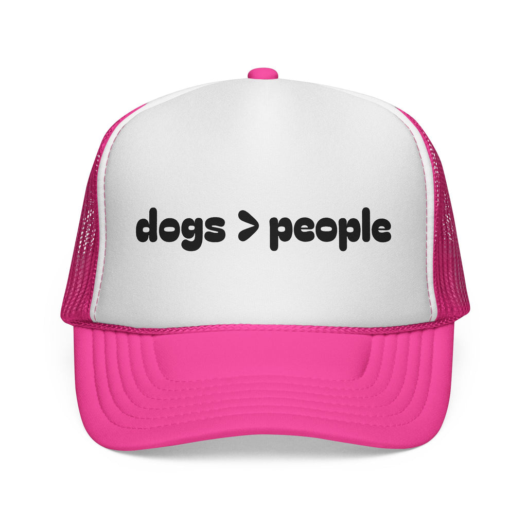 Dog Lover Trucker Cap, Funny Hat, Pet Owner Gift, Casual Outdoor Accessory, Great for Dog Lovers