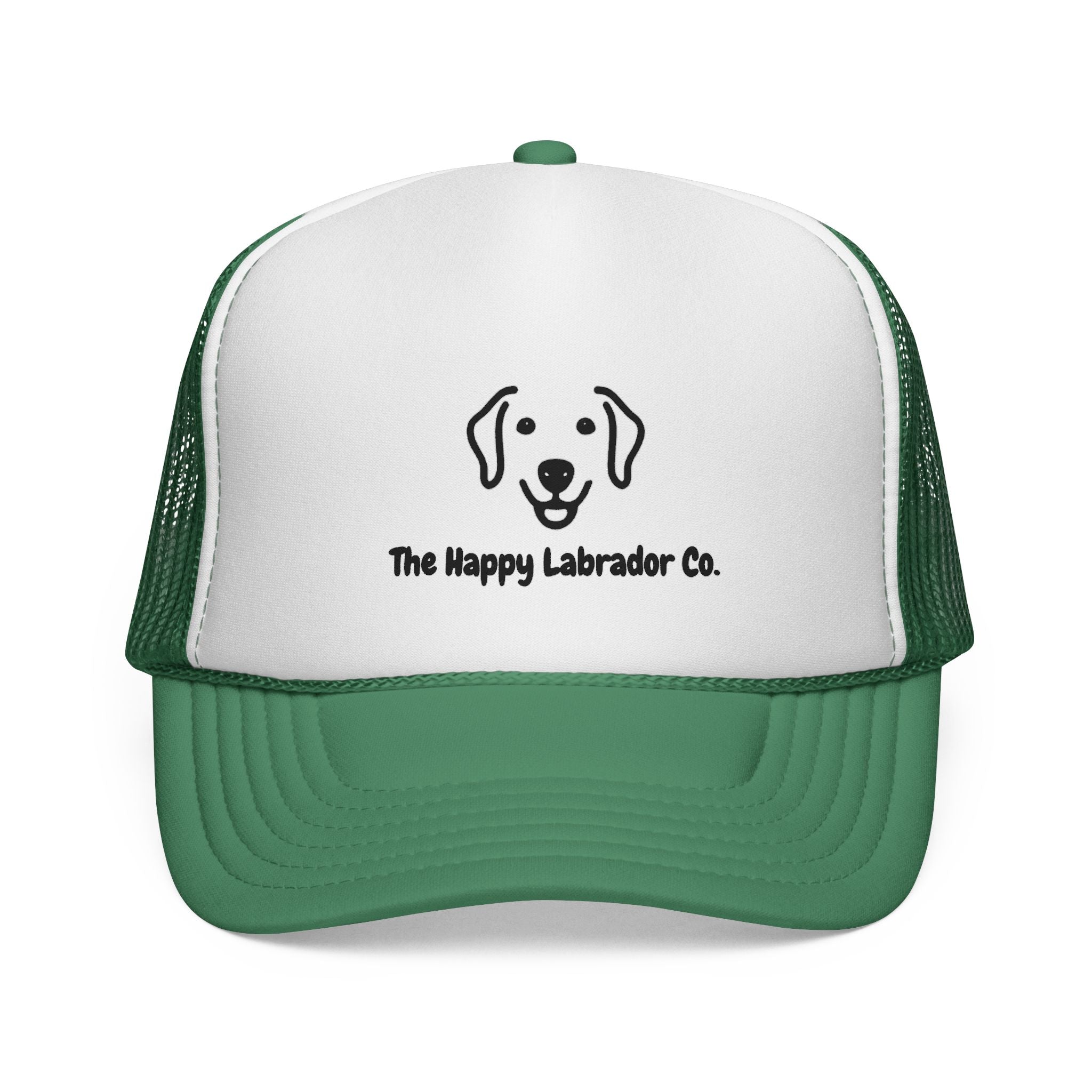 Happy Labrador Trucker Cap - Perfect Gift for Dog Lovers, Adjustable Summer Hat, Cute Pet Merchandise, Casual Outdoor Style, Lab [...]