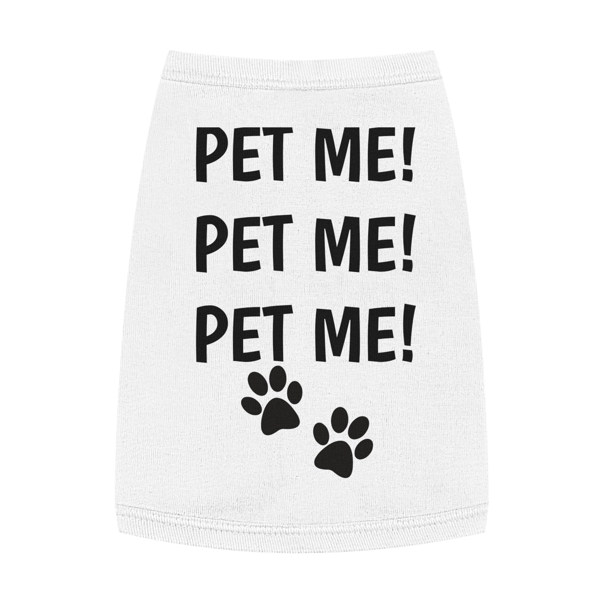 Pet Tank Top, Cute Dog Shirt, Puppy Outfit, Pet Gift, Dog Fashion, Pet Apparel, Summer Pet Wear, Funny Pet Clothing