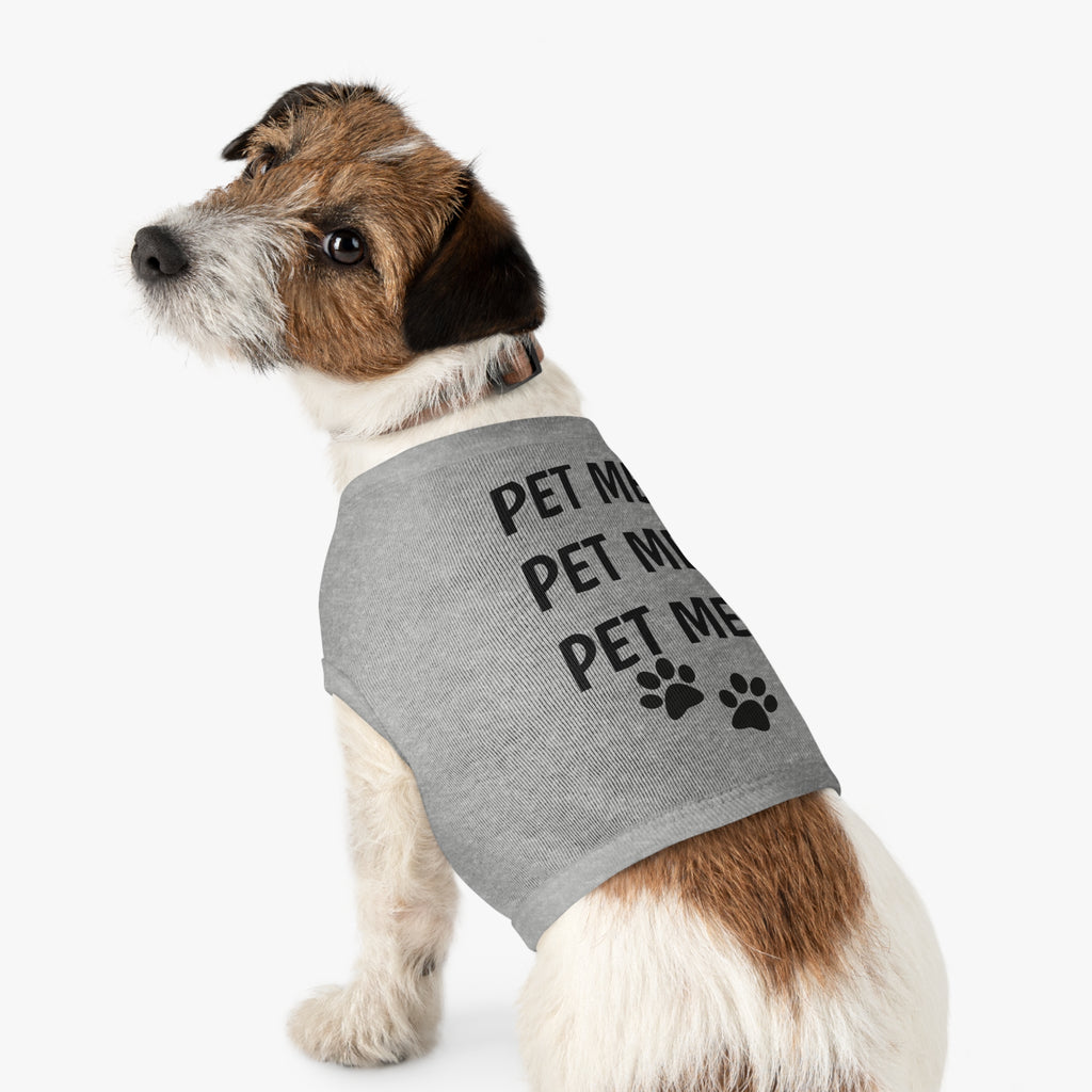 Pet Tank Top, Cute Dog Shirt, Puppy Outfit, Pet Gift, Dog Fashion, Pet Apparel, Summer Pet Wear, Funny Pet Clothing