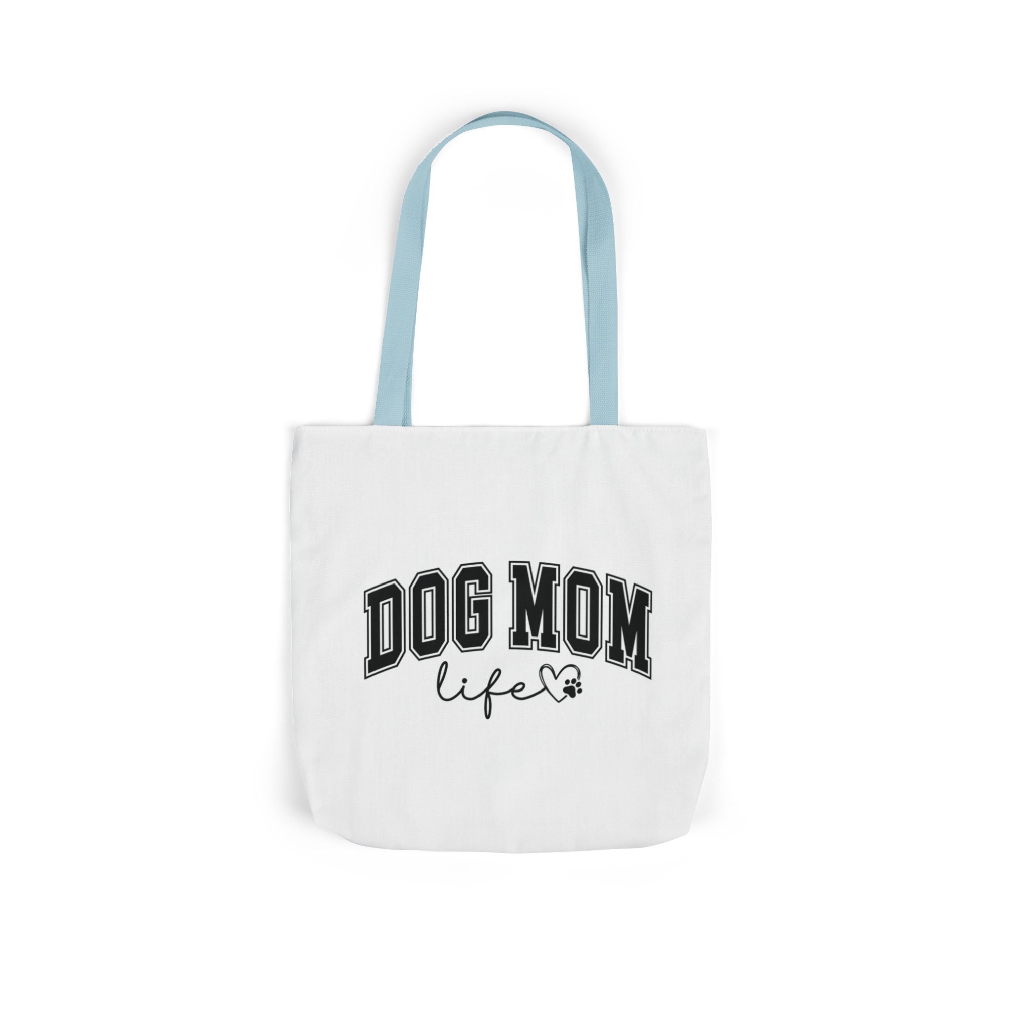 Dog Mom Life Canvas Tote Bag, Stylish Dog Lover's Gift, Everyday Use, Shopping Bag, Pet Accessories