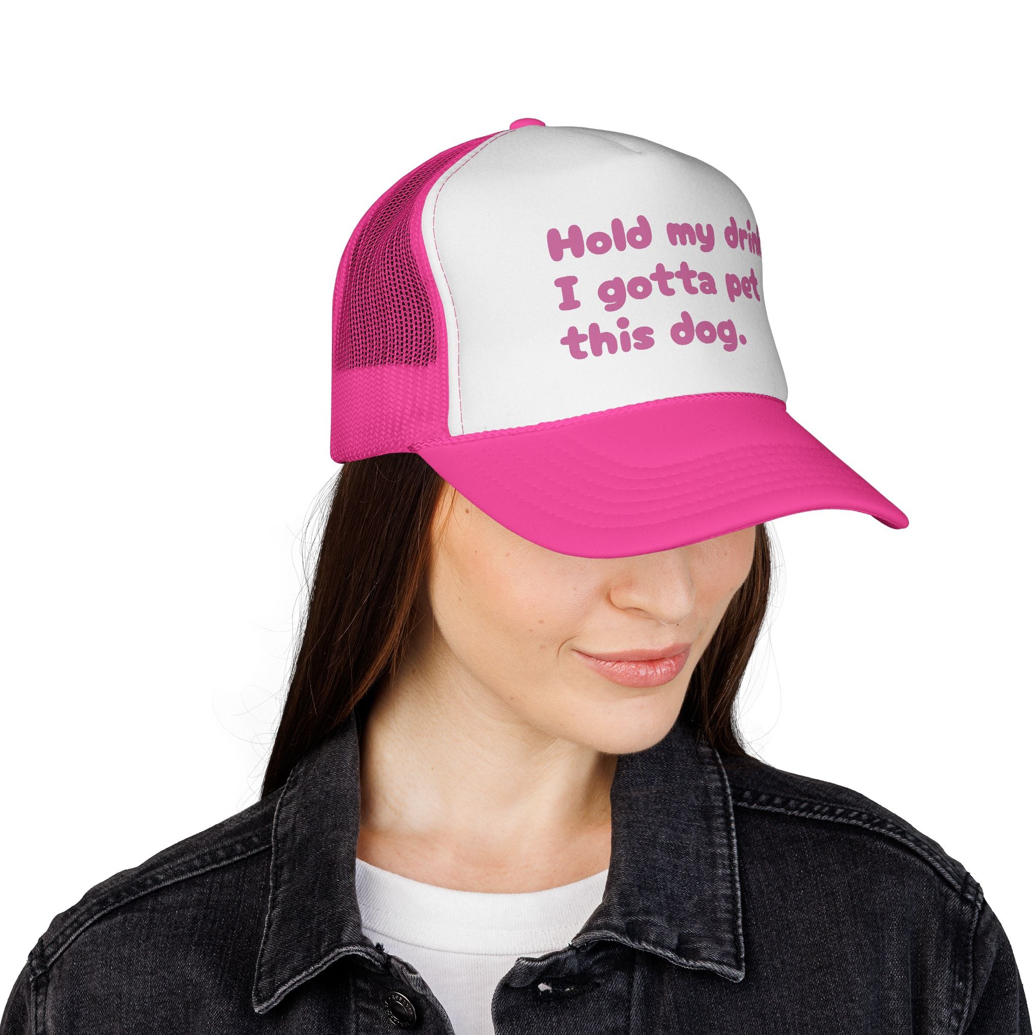 Dog Lover Trucker Cap, Fun Pet Hat for Dog Owners, Gifts for Animal Lovers, Casual Outdoor Accessory, Festival and Party Gear