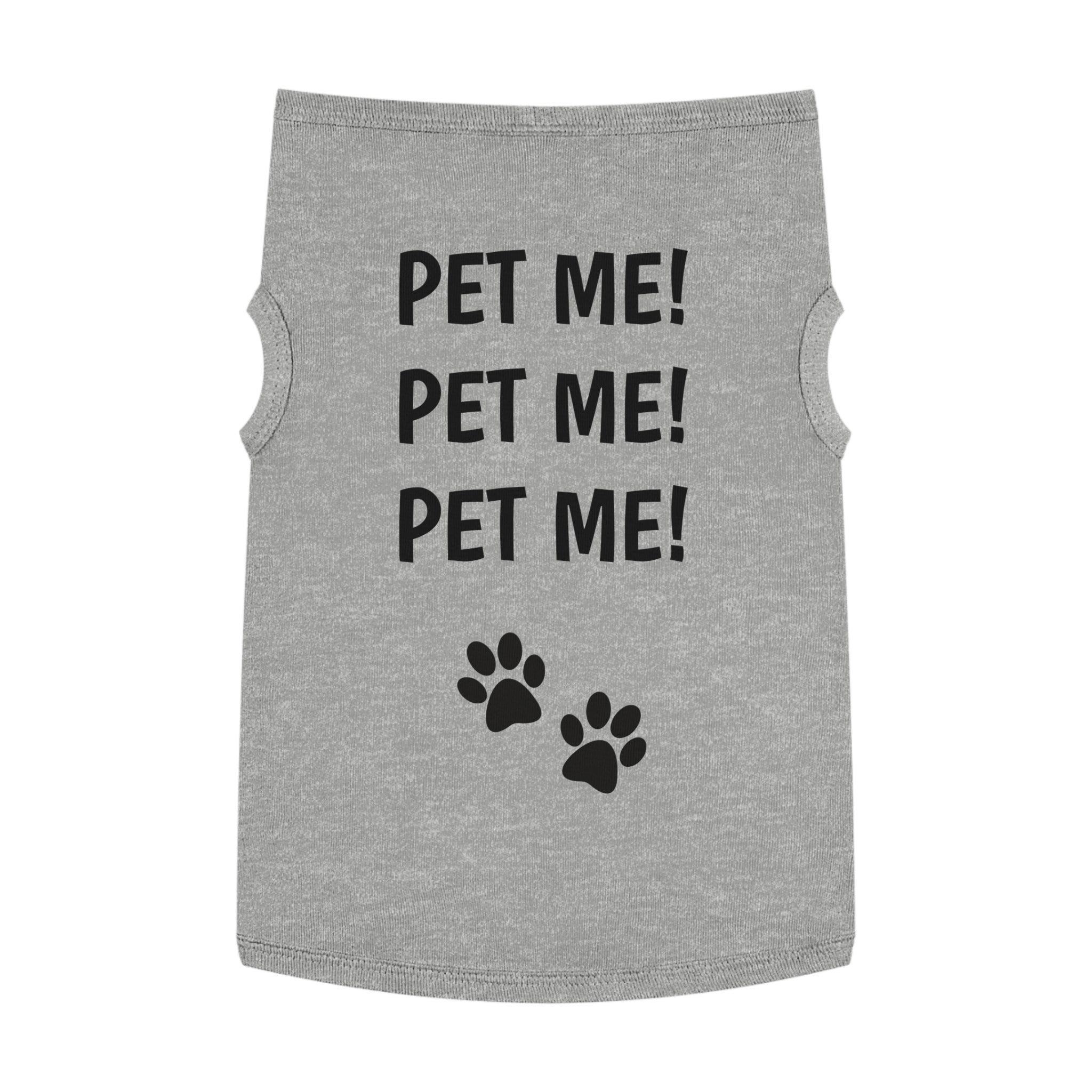 Pet Tank Top, Cute Dog Shirt, Puppy Outfit, Pet Gift, Dog Fashion, Pet Apparel, Summer Pet Wear, Funny Pet Clothing