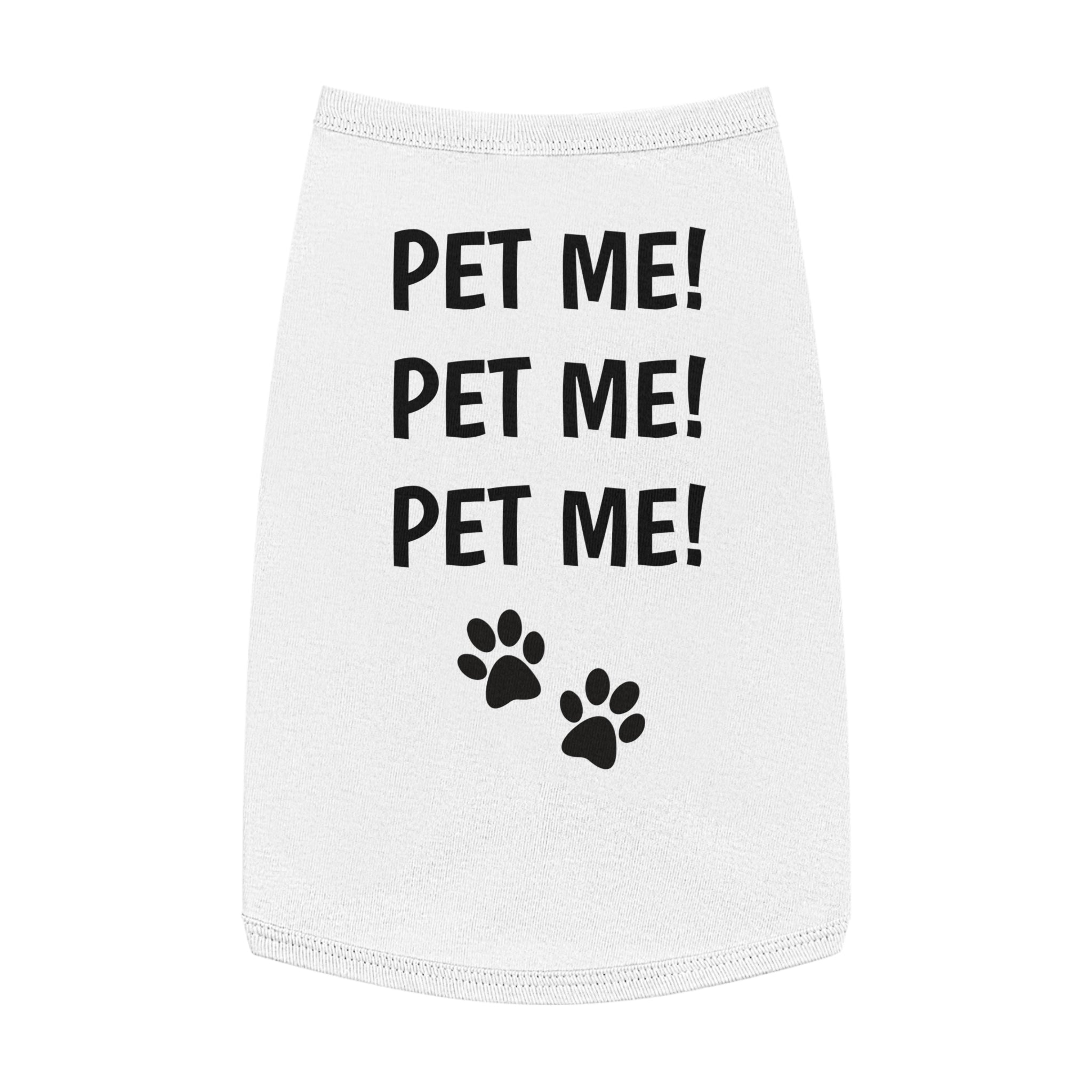 Pet Tank Top, Cute Dog Shirt, Puppy Outfit, Pet Gift, Dog Fashion, Pet Apparel, Summer Pet Wear, Funny Pet Clothing