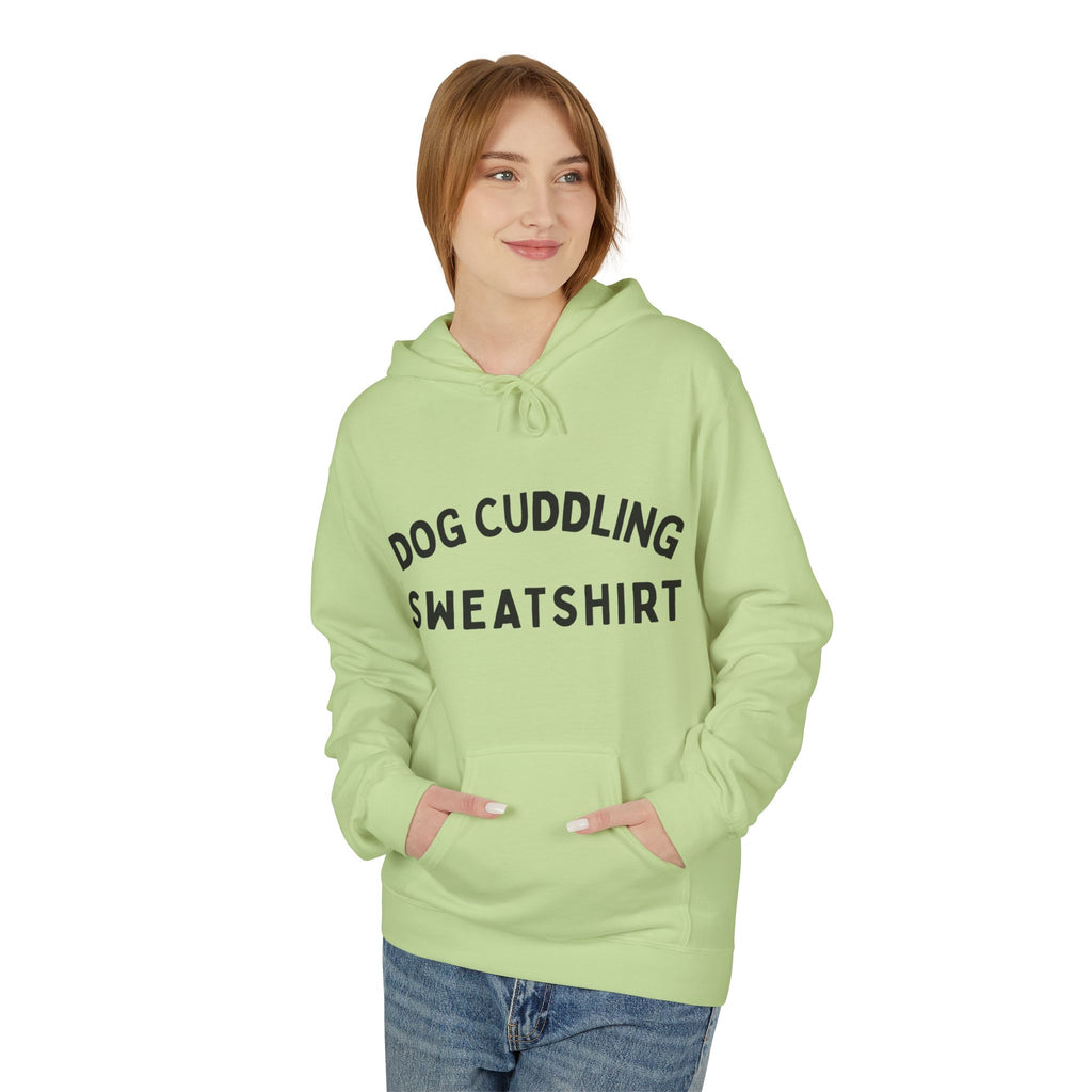 Dog Cuddling Hoodie, Cozy Pet Lover Gift, Softstyle Fleece Sweatshirt, Perfect for Dog Owners, Unique Puppy Lover Apparel, Casual Dog [...]