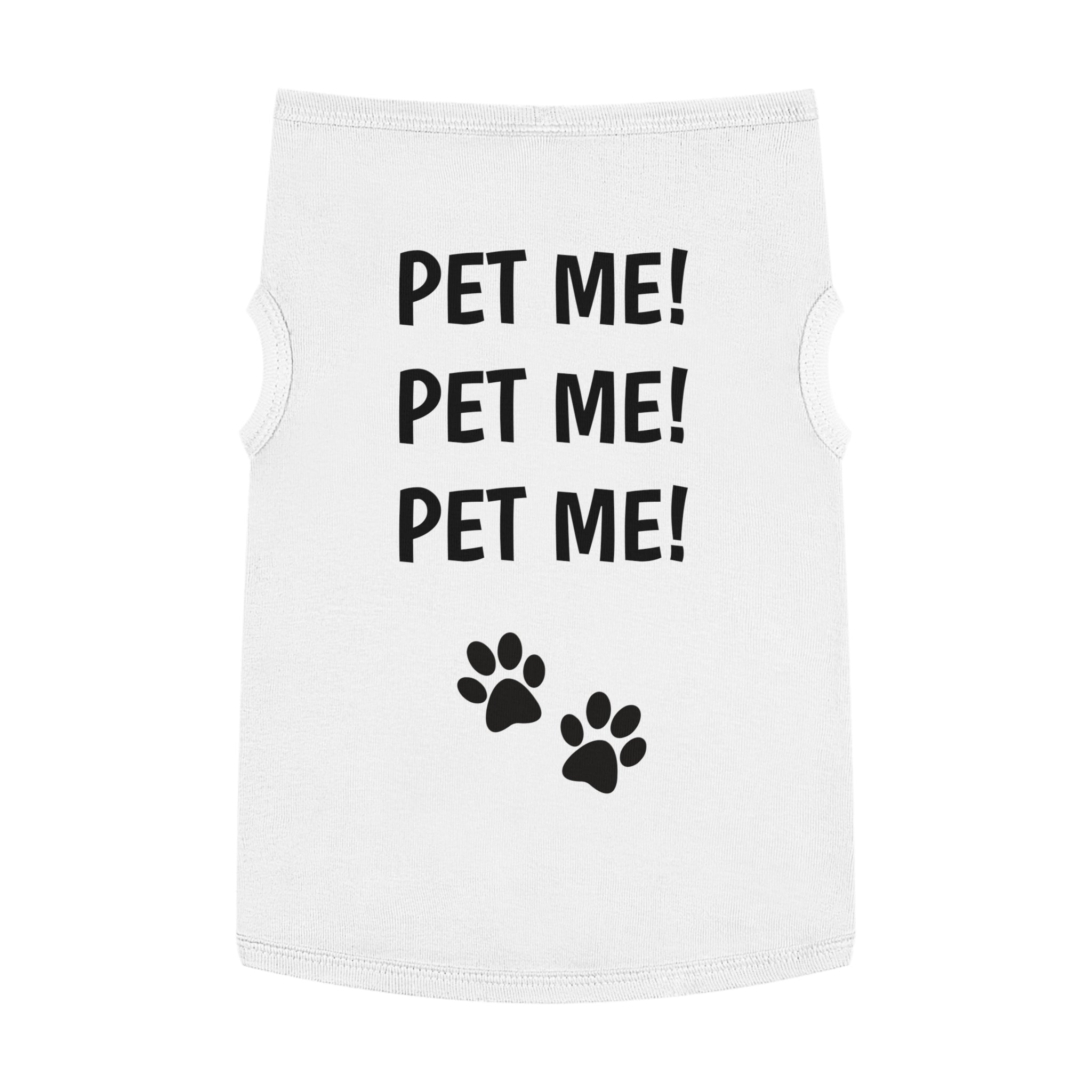 Pet Tank Top, Cute Dog Shirt, Puppy Outfit, Pet Gift, Dog Fashion, Pet Apparel, Summer Pet Wear, Funny Pet Clothing