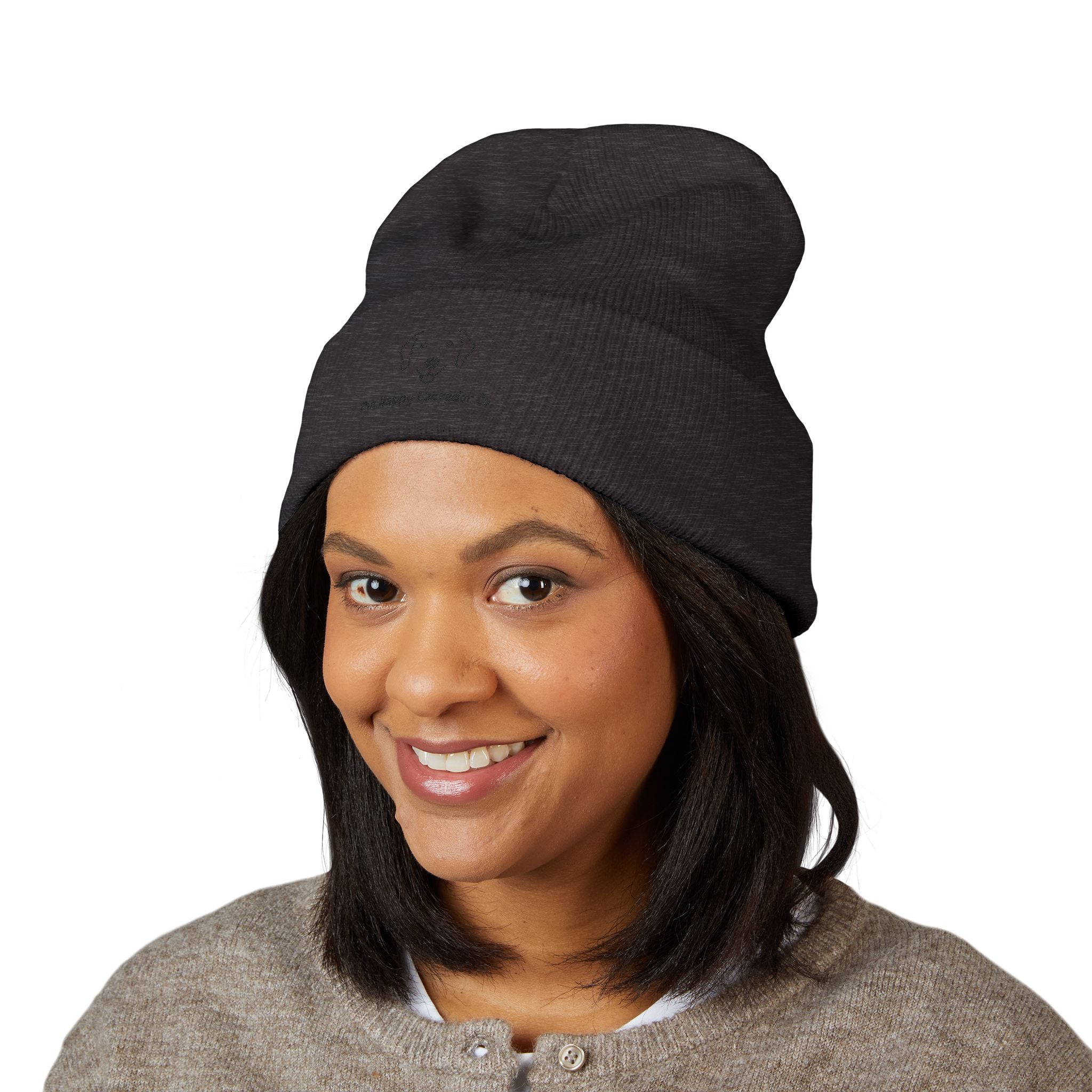 The Happy Labrador Company Embroidered Classic Cuffed Beanie