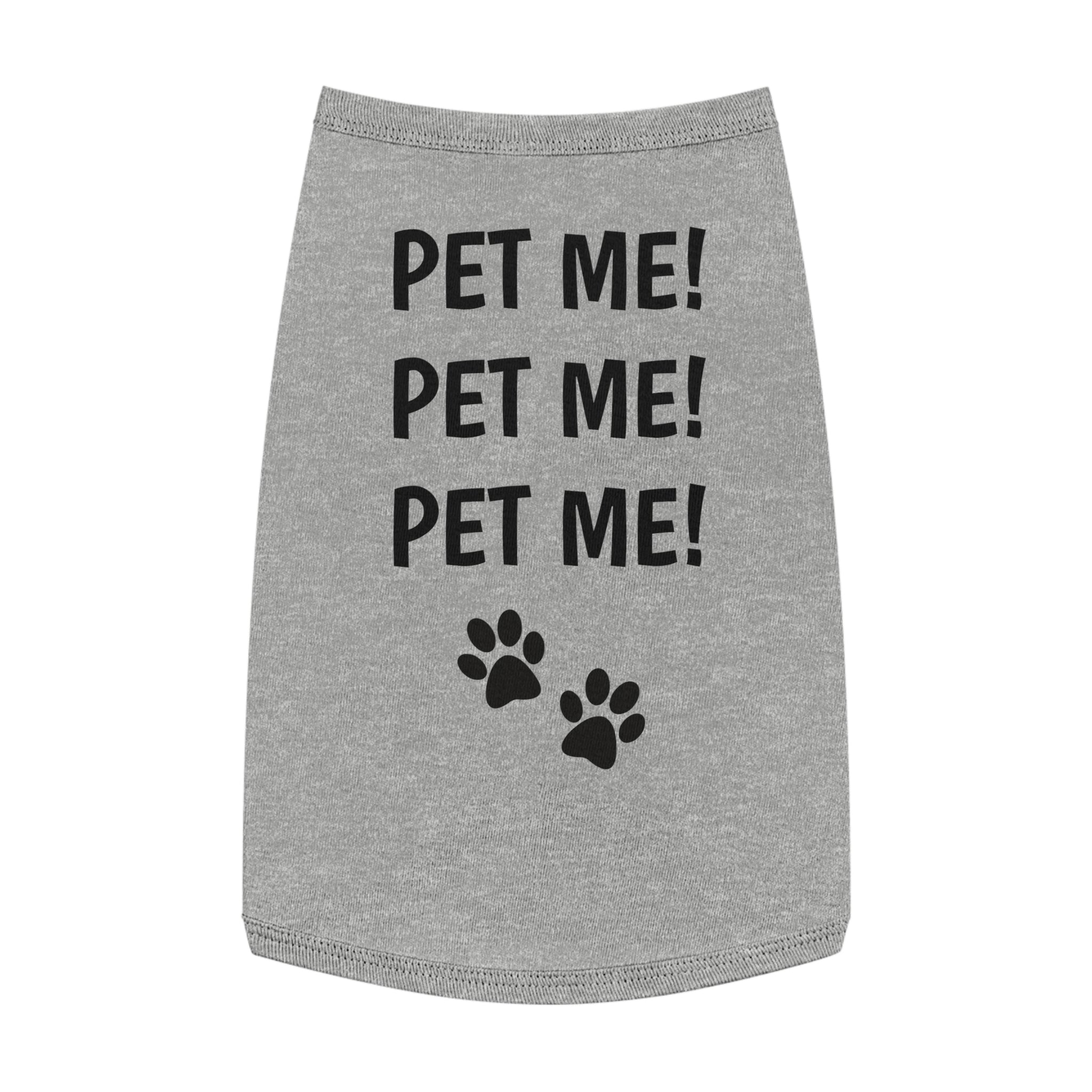 Pet Tank Top, Cute Dog Shirt, Puppy Outfit, Pet Gift, Dog Fashion, Pet Apparel, Summer Pet Wear, Funny Pet Clothing