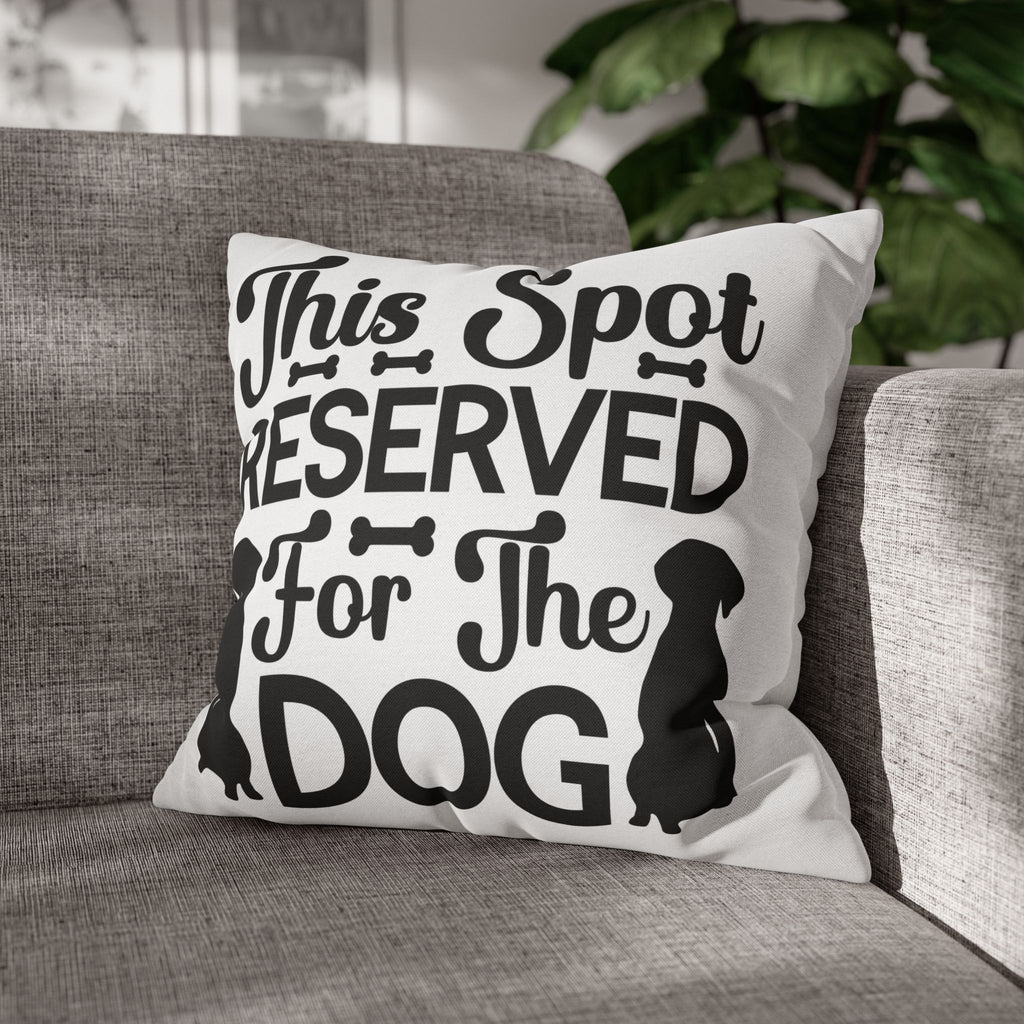 Personalized Pet Pillow, Dog Lover Home Decor, Funny Dog Pillowcase, Pet Spot Cushion, Gift for Dog Owners