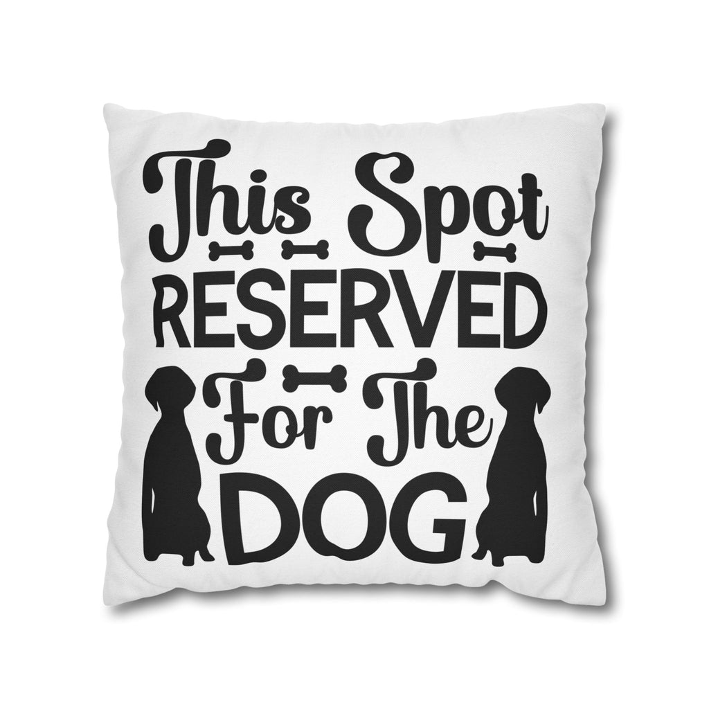 Personalized Pet Pillow, Dog Lover Home Decor, Funny Dog Pillowcase, Pet Spot Cushion, Gift for Dog Owners