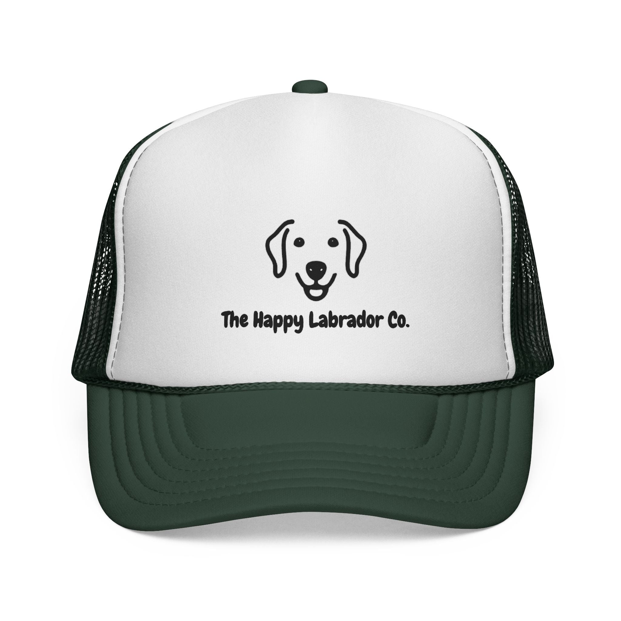 Happy Labrador Trucker Cap - Perfect Gift for Dog Lovers, Adjustable Summer Hat, Cute Pet Merchandise, Casual Outdoor Style, Lab [...]