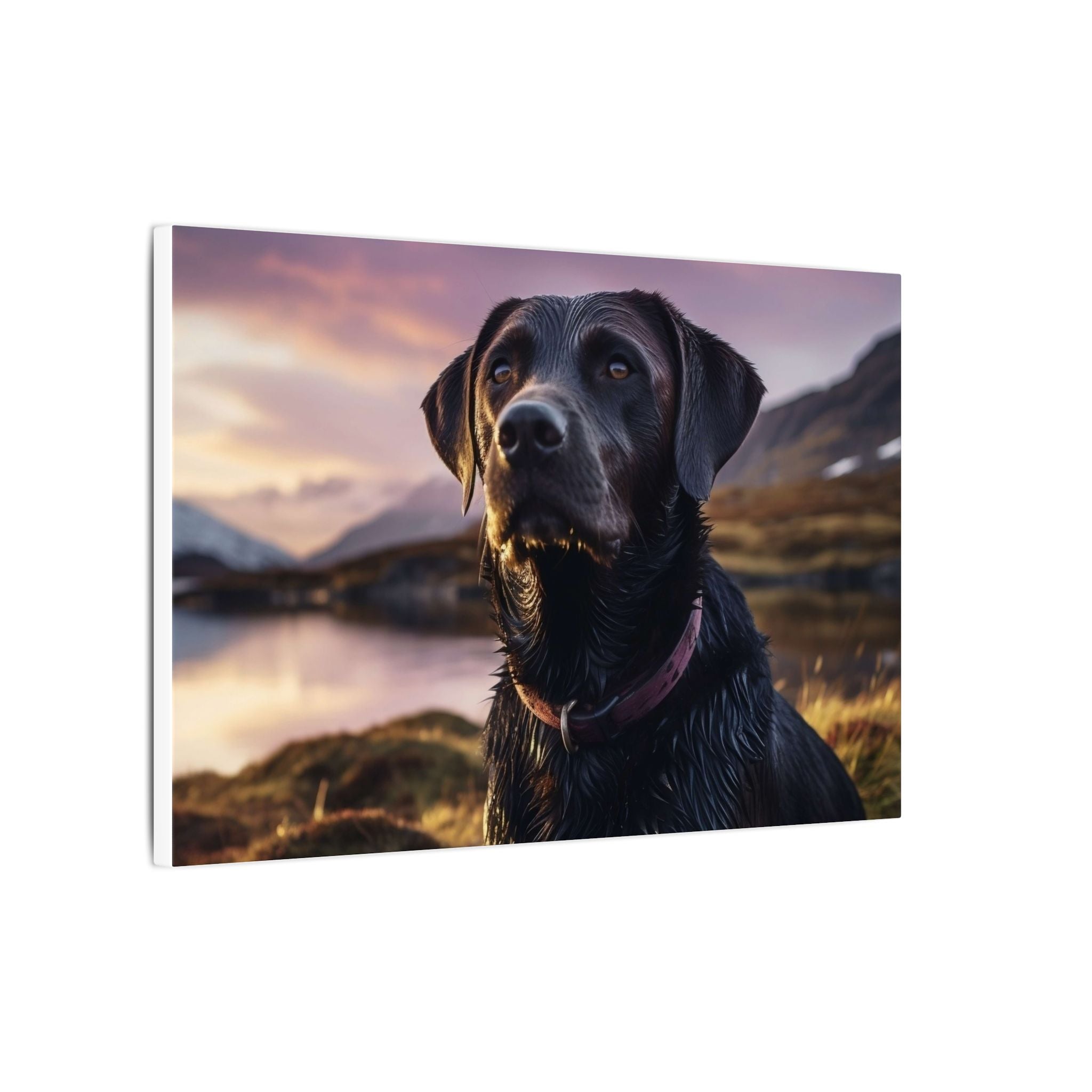 Black Labrador Canvas Wall Art, Dog Lover Gift, Home Decor, Pet Memorial, Unique Art Print, Nature Photography