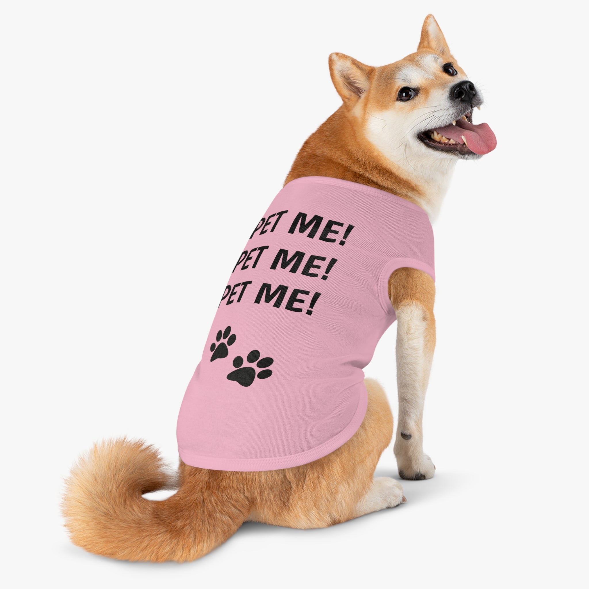 Pet Tank Top, Cute Dog Shirt, Puppy Outfit, Pet Gift, Dog Fashion, Pet Apparel, Summer Pet Wear, Funny Pet Clothing