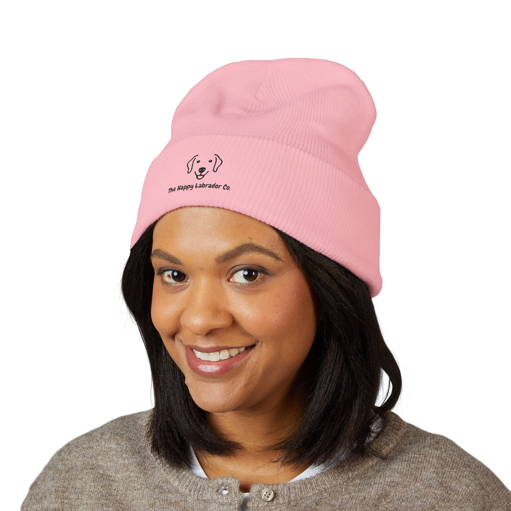 The Happy Labrador Company Embroidered Classic Cuffed Beanie