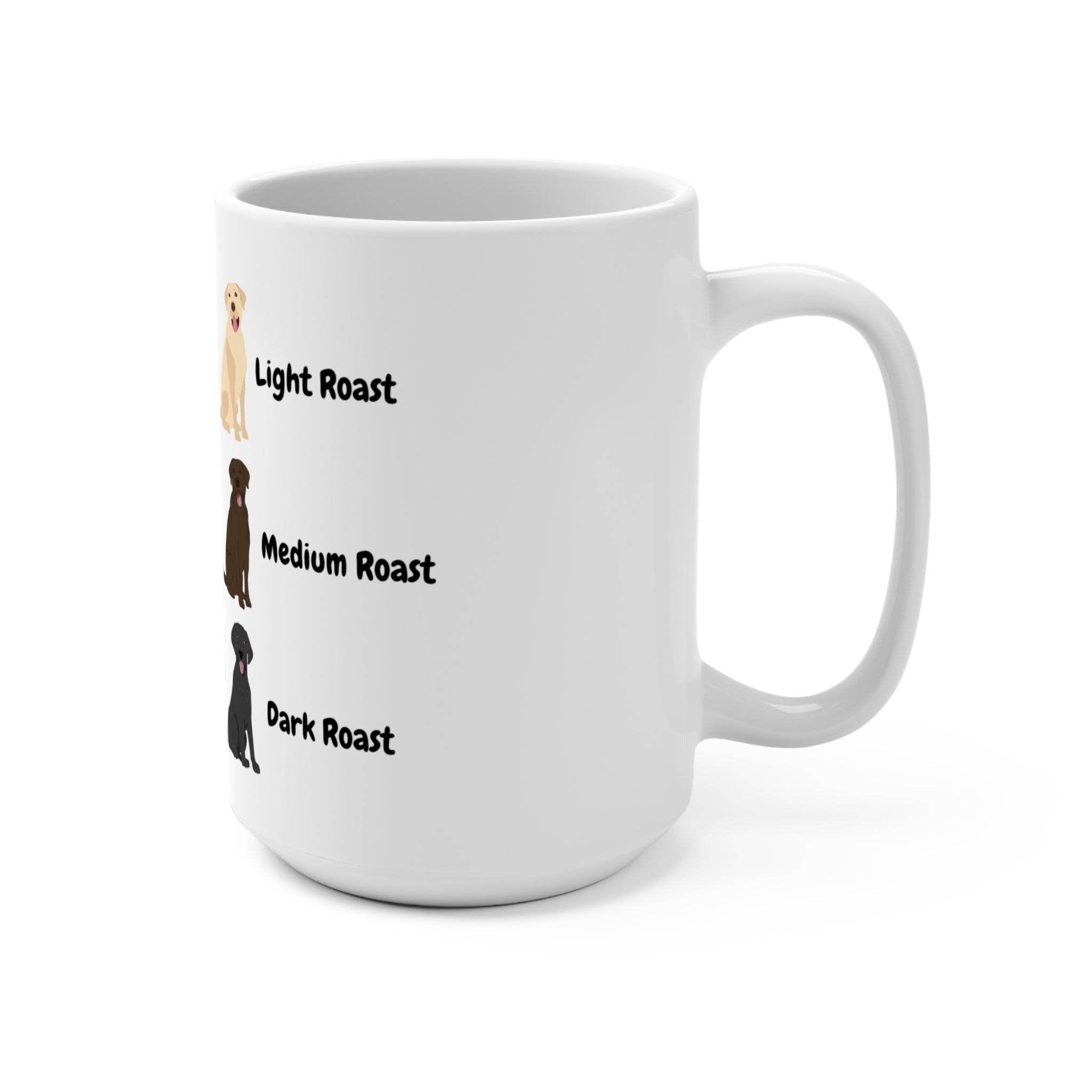 Labrador Coffee Mug | Dog Breeds Coffee Mug | 15oz Ceramic Mug for Dog Lovers, Pet Gifts, Coffee Lovers, Cute Dog Decor, Personalized Dog Gifts