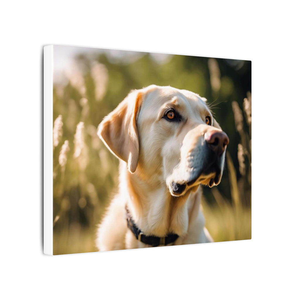 Yellow Labrador Canvas Wall Art, Dog Lover Gift, Home Decor, Pet Memorial, Unique Art Print, Nature Photography