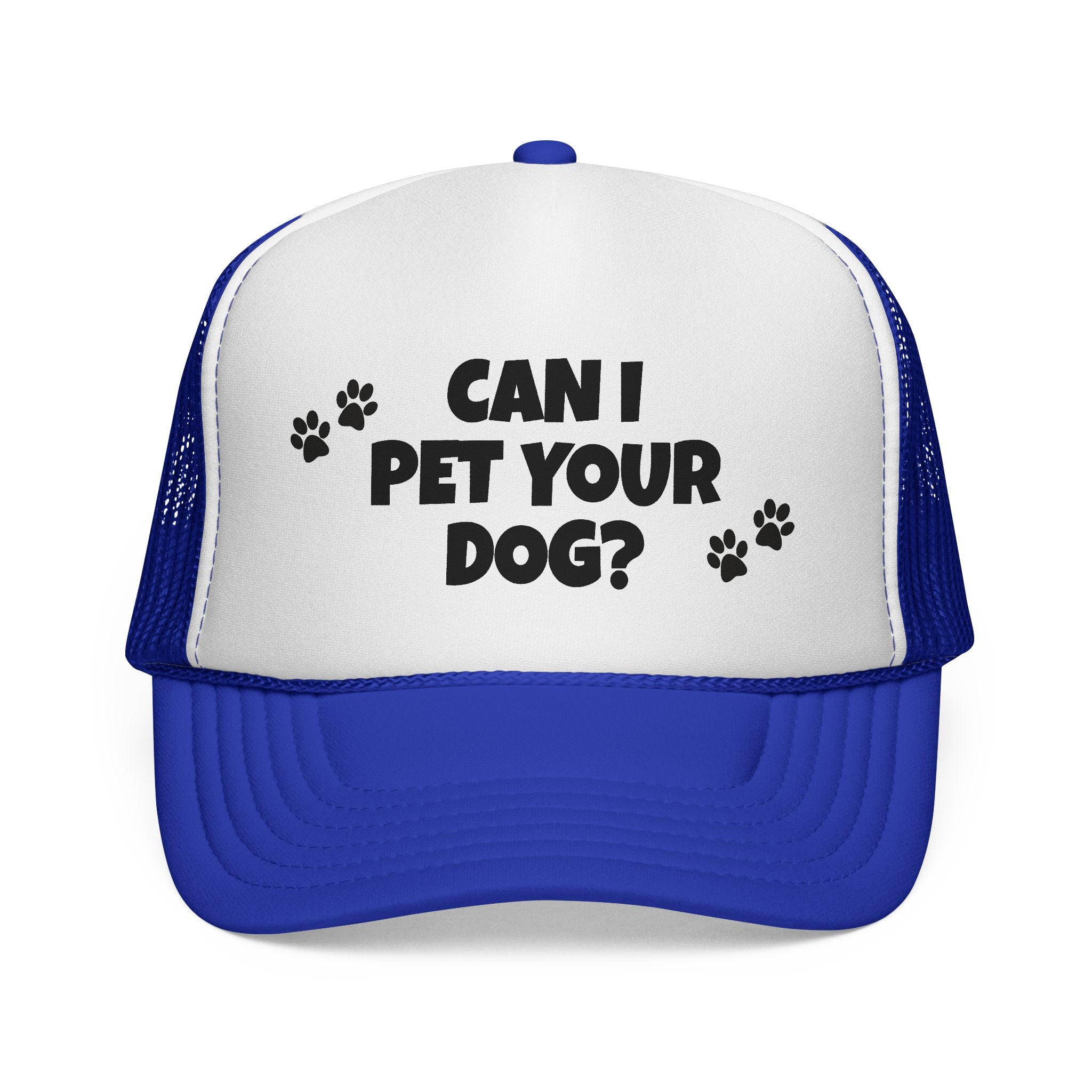 Pet Lovers Trucker Cap: Can I Pet Your Dog? | Fun Dog Themed Hat for Dog Owners, Gift for Dog Lovers, Stylish Pet Accessory, Outdoor Fashion
