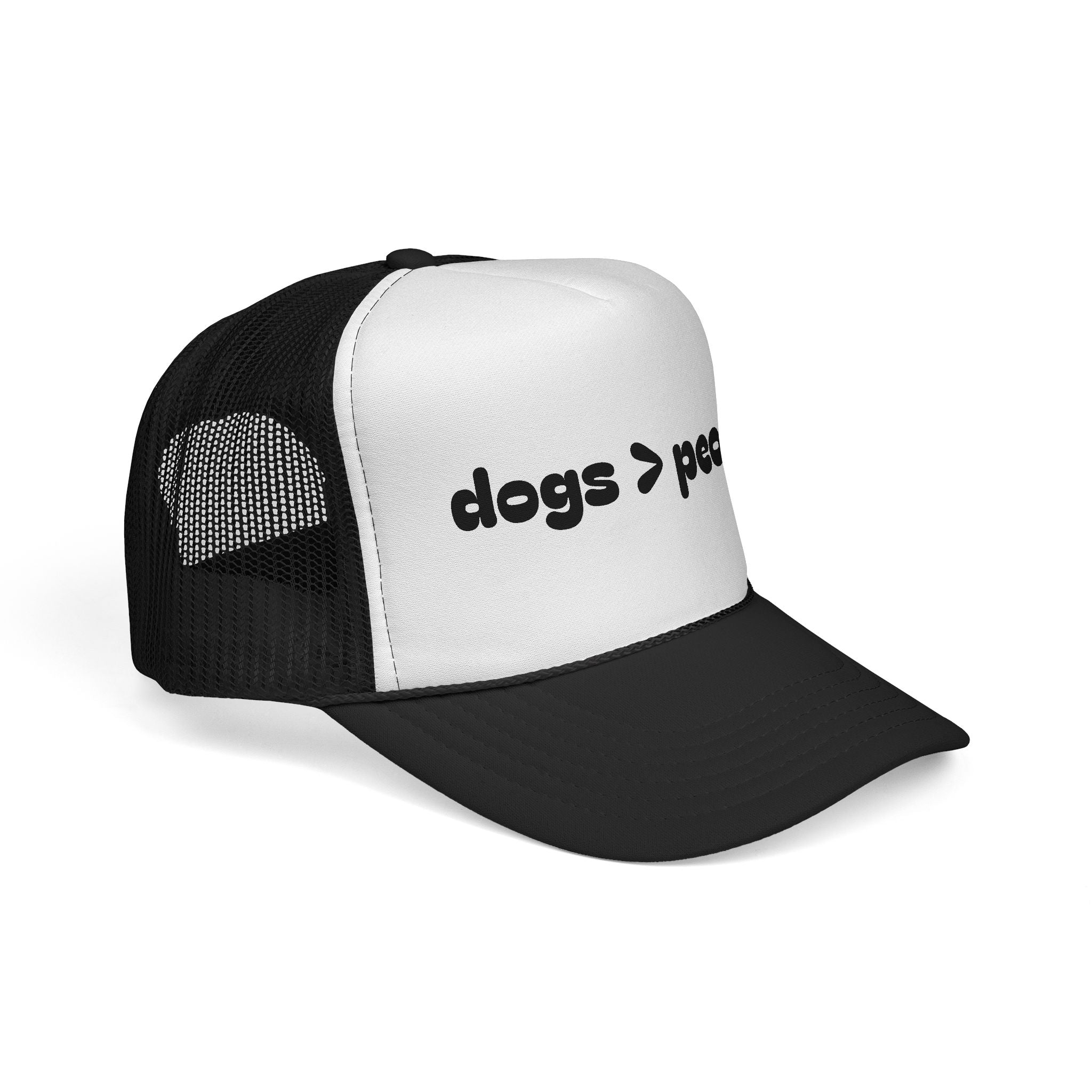 Dog Lover Trucker Cap, Funny Hat, Pet Owner Gift, Casual Outdoor Accessory, Great for Dog Lovers