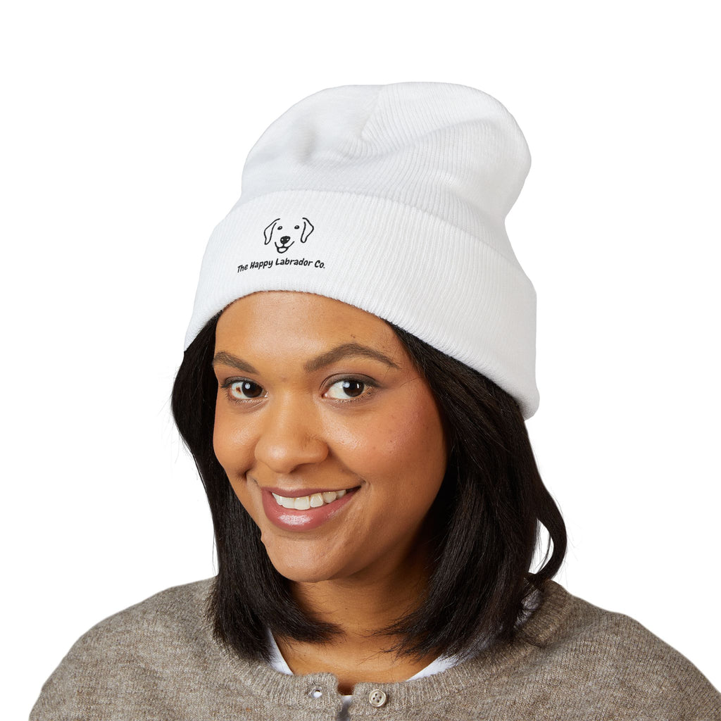 The Happy Labrador Company Embroidered Classic Cuffed Beanie